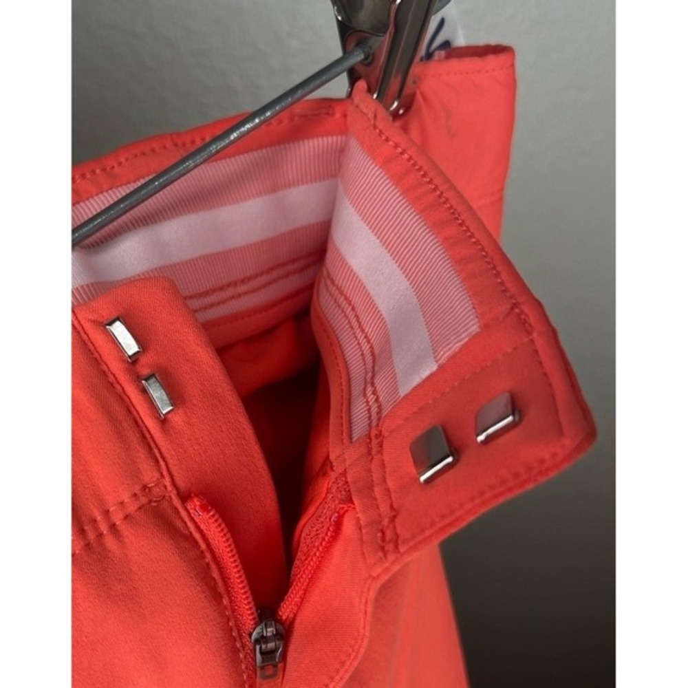 Under Armour Women's Links Woven‎ Skort Orange 4 Tennis Preppy Sporty Summer NWT - Picture 7 of 14
